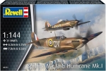 Комплект сглобяеми модели Revell - Военен самолет Спитфайър & Самолет Ураган Хоукър