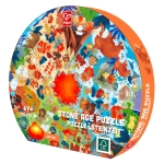 Образователен пъзел Hape - Каменна ера, 100 части