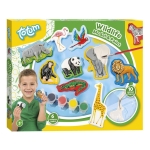 Творчески комплект Totum - Моделирай и рисувай, Диви животни