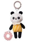 Мека бебешка дрънкалка с гризалка Taf Toys - Пандата Памела