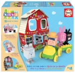 Игра с кубчета Educa - The Kiubis, Парти във фермата