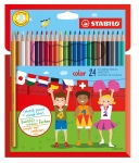 Цветни моливи Stabilo - 24 цвята