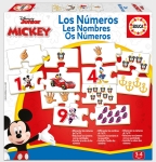 Образователен пъзел Educa - Mickey and Friends, Числа, 40 части