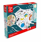 Творчески комплект Hape - Направи си сам цветна престилка, 7 части