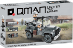 Конструктор Qman - Военен високопроходим автомобил KFZ B20, 82 части