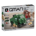 Конструктор Qman - Евакуационно убежище на плажа, 492 части