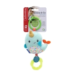 Мека сензорна играчка Infantino - Нарвал