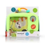 Интерактивна играчка Infantino - Музикален телевизор, Зелен