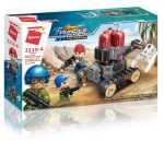 Конструктор Qman - Биохимична щурмова машина, 90 части