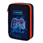 Ученически несесер Head - Хайде да играем, с 2 ципа