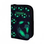 Ученически несесер с пособия Astra - Футболна топка, Неон