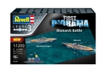 Комплект сглобяеми модели Revell - Диорама, Битката Bismarck HMS & King George V