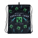 Спортна торба Astra - Minecraft, Черна