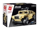 Конструктор Qman - Model Power, Радиоуправляем джип, 413 части