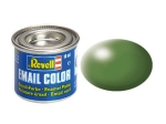 Емайлна боя Revell - Email Color, Копринено зеленa, 14 ml