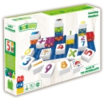 Конструктор BioBuddi - Кубчета с цифри, 27 броя