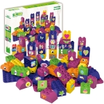 Конструктор BioBuddi - Образователни кубчета, 60 броя