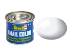 Емайлна боя Revell - Email Color, Бяла, Гланц, 14 ml