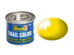 Емайлна боя Revell - Email Color, Жълта, Гланц, 14 ml