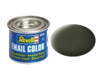 Емайлна боя Revell - Email Color, Жълтеникавомаслиненa, Mат, 14 ml