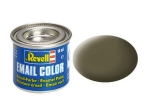 Емайлна боя Revell - Email Color, Натовско зеленa, Mат, 14 ml