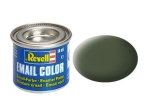 Емайлна боя Revell - Email Color, Бронзовозеленa, Mат, 14 ml