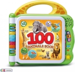 Занимателна книжка Vtech - Leap Frog, 100 животни