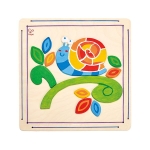 Творчески комплект Hape - Оцвети и играй, Щастливият охлюв