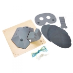 Творчески комплект Hape - Направи си сам картина и маска, Слонче