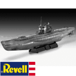 Сглобяем модел Revell - Германска подводница TYPE VII C-41, Atlantic Version