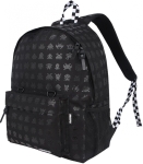 Ученическа раница Unkeeper - Game Over, Черна