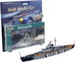 Сглобяваем модел Revell - Военен Боен кораб Бисмарк, 31 части