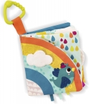 Сензорна бебешка книжка Battat - Дъга