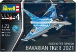 Сглобяем модел Revell - Eurofighter Typhoon The Bavarian Tiger 2021