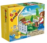 Конструктор BanBao - Градина, 20 части