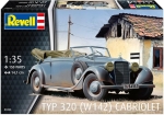 Сглобяем модел Revell - Автомобил Кабриолет 320 W142