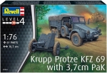 Сглобяем модел Revell - Krupp Protze KFZ 69 & 3,7 cm Pak