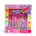 Детски козметичен комплект Martinelia - Супер момиче, 7 части