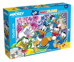 Двулицев пъзел Lisciani - Mickey and Friends, Доналд Дък, 108 части