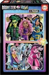 Пъзел 2 в 1 Educa - Monster High, 2 х 100 части