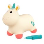 Надуваема играчка за яздене Battat - Еднорог