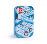 Занимателна игра 2 в 1 Hape - Морски шах със змии и стълби