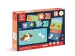 Образователен пъзел Hape - С какво се хранят животните, 36 части