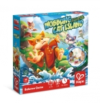 Настолна игра 3 в 1 Hape - Котешки остров
