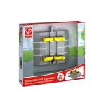 Игрален комплект Hape - Автоматични прегради при пресичане на ЖП линии