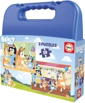 Пъзел в куфарче Educa - Bluey, 2 х 20 части