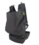 Ергономично кенгуру 2 в 1 Infantino - Тъмносиво