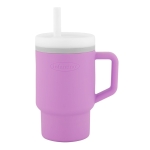 Силиконова чаша със сламка Infantino, 270 ml, Жълта