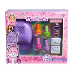 Игрален комплект за маникюр Martinelia - Моите най-добри приятели, С UV лампа