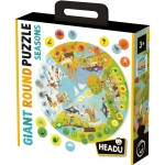 Образователен пъзел Headu - Сезони, 24 части